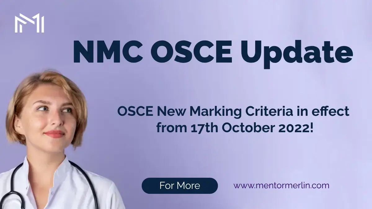 OSCE New Marking Criteria in effect from 17th October 2022