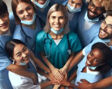 oet for nurses openeing opportunities for group of diverse nurses.