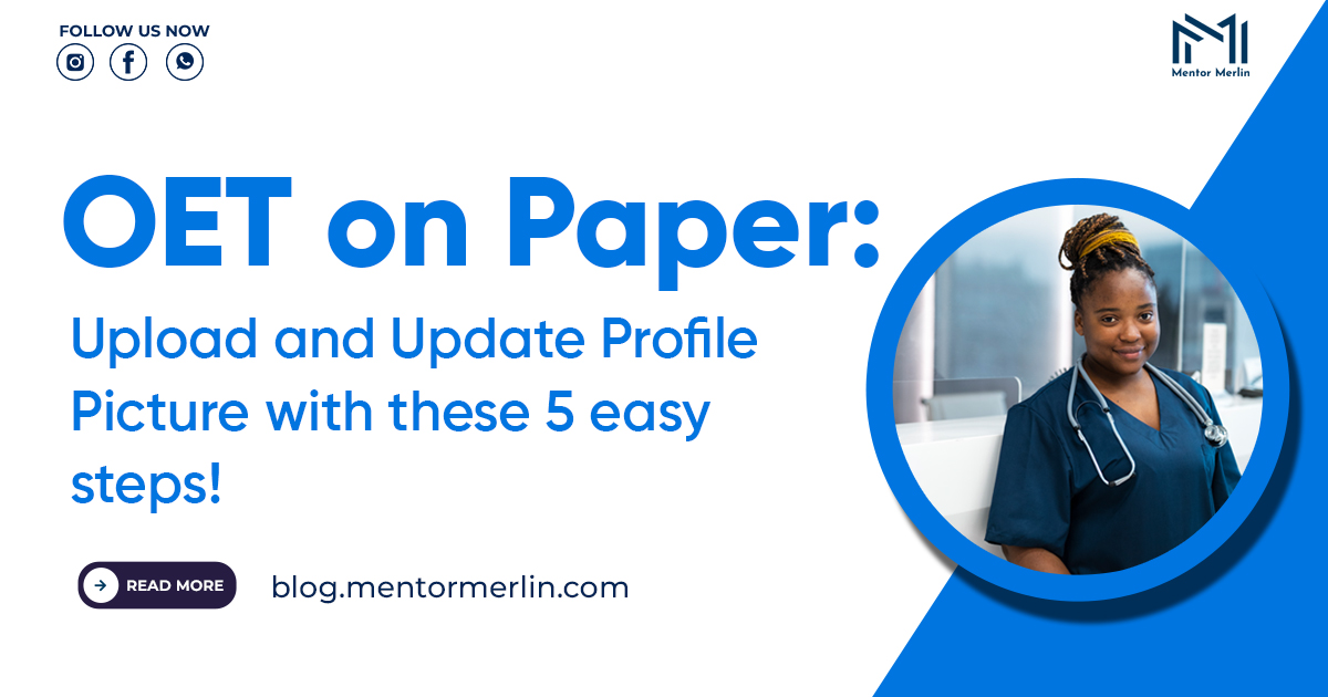 OET Paper Based: Upload and Update Profile Picture with these 5 easy ...