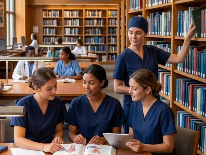 Nurses discussing Code to Omit Medication in detail.