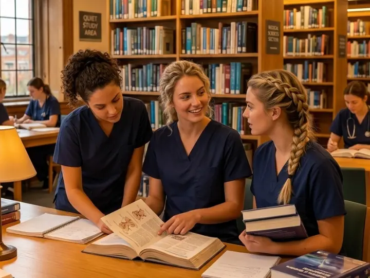 Nurses discussing Implementation Station in detail