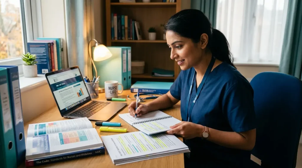 NMC CBT study tips on delegation and accountability