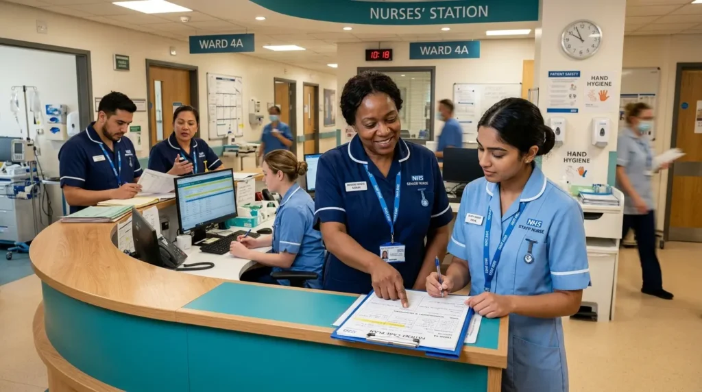 Delegation and accountability in NMC CBT for international nurses