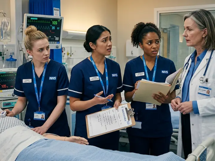 Nurses making recommendations with tension and confusion, especially when speaking to senior clinicians.