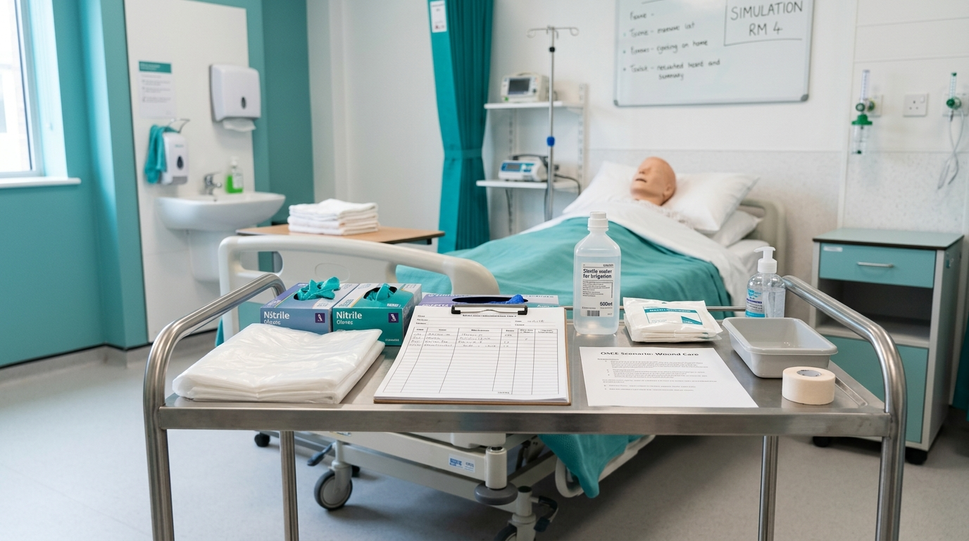 OSCE Suppository insertion station walk-through