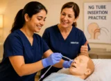 NG Tube insertion practice with Mentor