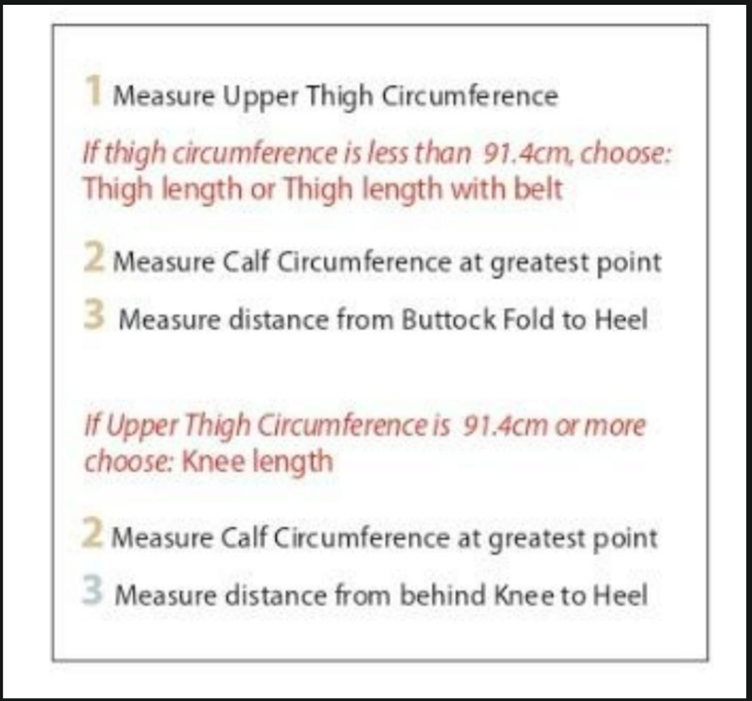 Stocking Selection Knee Lengths